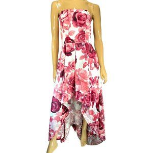 Speechless Juniors Pink Floral Prom Dress Size 13